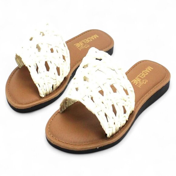 Consolidated Shoe Co. Women S Madeline Hue Slide Sandals - Picture 1 of 8